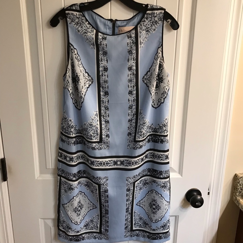 ▪️philosophy Sleeveless Print Dress